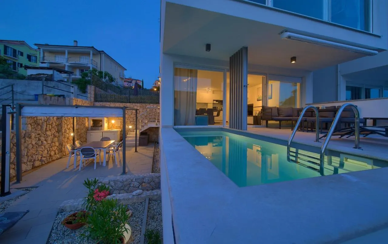 Villa Solis Lacus Modern Apartment - Private Heated Pool - Smart Tv Sky X - Free Parking Njivice